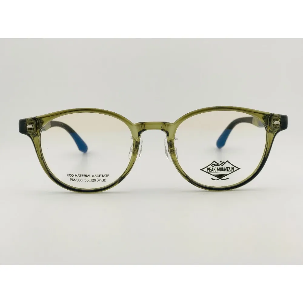全新 日本品牌【PEAK MOUNTAIN】PM-008-4 光學眼鏡 鏡框 G850 環保材質 眼鏡