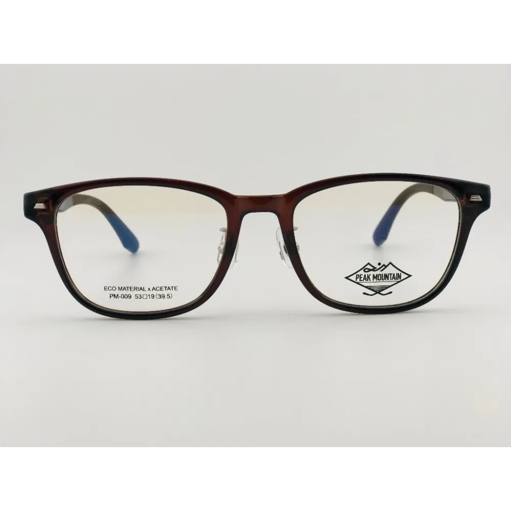 全新 日本品牌【PEAK MOUNTAIN】PM-009-3 光學眼鏡 鏡框 G850 環保材質 眼鏡