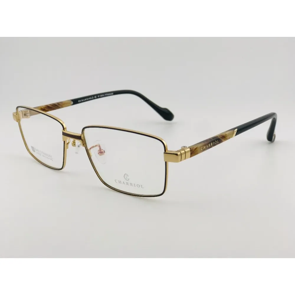 全新 瑞士精品品牌【CHARRIOL 夏利豪】L-0052-C3 光學眼鏡 鏡框 鈦金屬 鋼索設計 純鈦/β鈦材質
