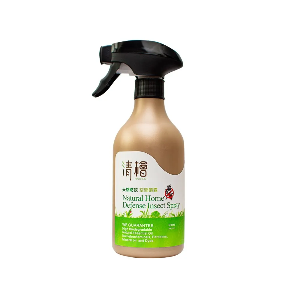 清檜Hinoki Life天然防蚊空間噴霧500ml-全新升級水性配方