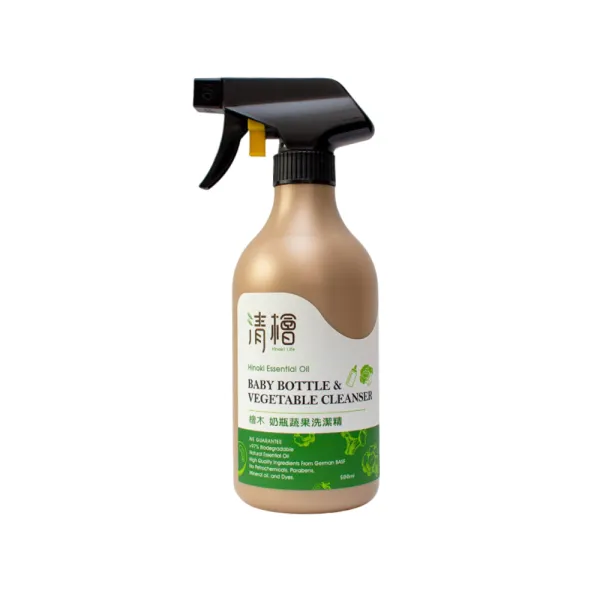 清檜Hinoki Life檜木奶瓶蔬果洗潔精500ml