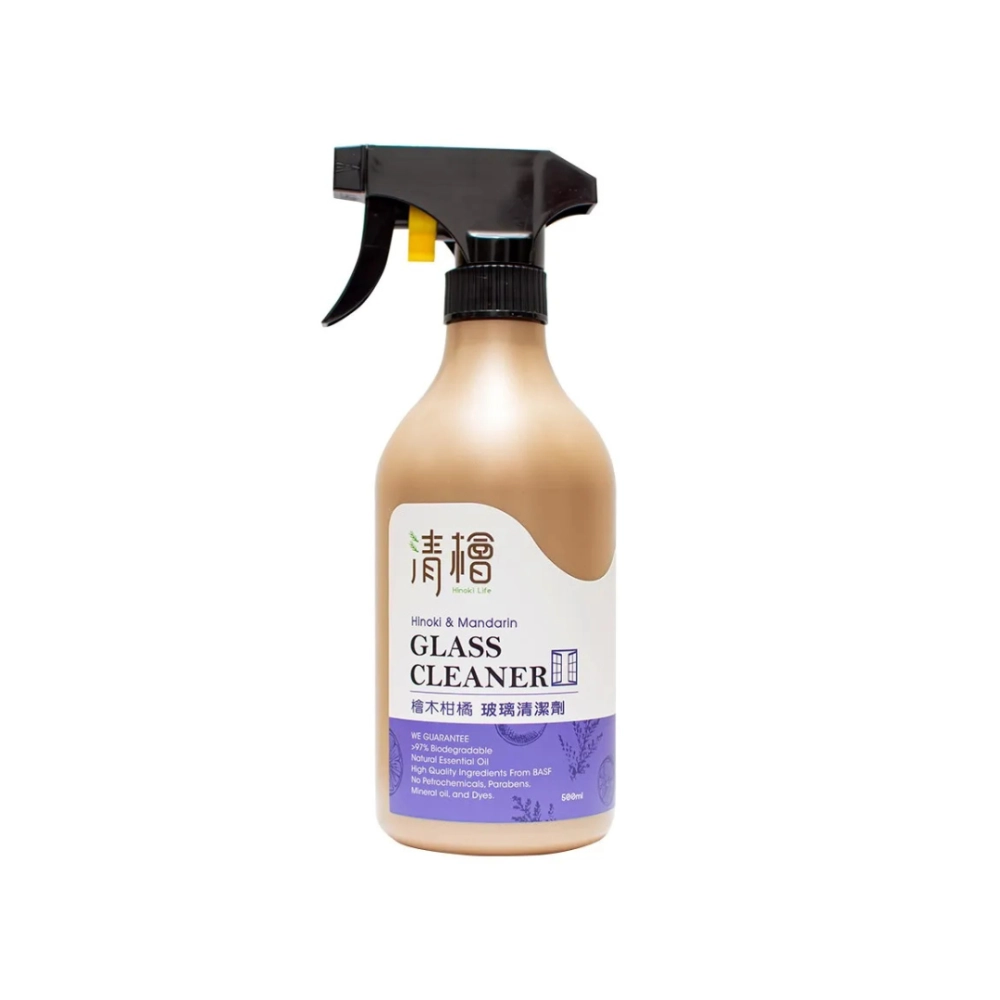 清檜Hinoki Life 檜木柑橘玻璃清潔劑500ml