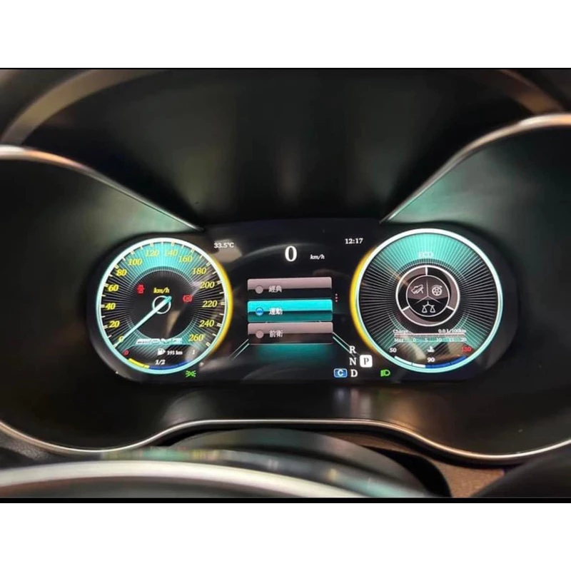 Benz A-class CLA W76 W117 全液晶儀表