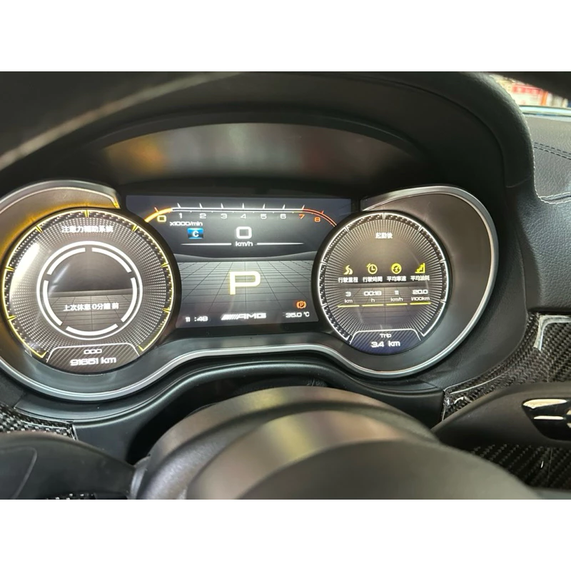 Benz GLE W166 C166 C292 老款升級全液晶儀錶