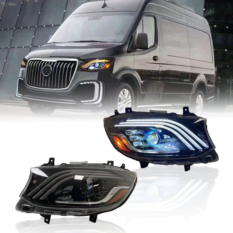 Benz Vito V250 升級新款LED 邁巴赫流水大燈 合法 變更 行照