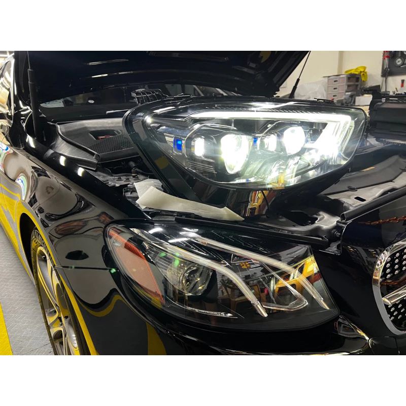 Benz W213 小改款大燈 E300 E250 E200 支援老改新 低升高
