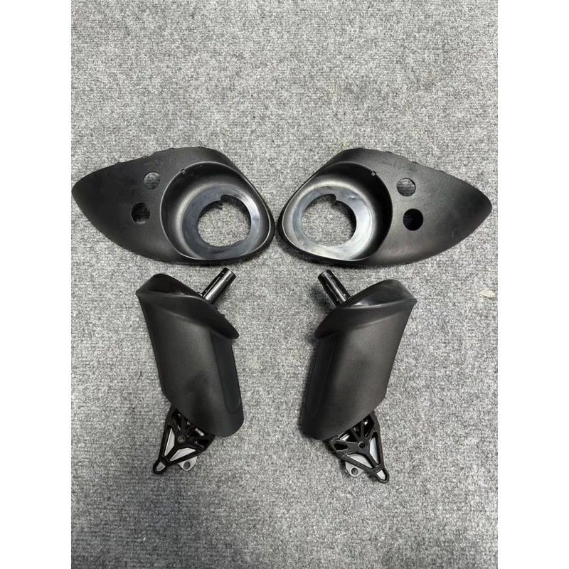 保時捷Porsche老款Macan升级原廠SportDesign 鏤空外後視鏡 (亮黑)