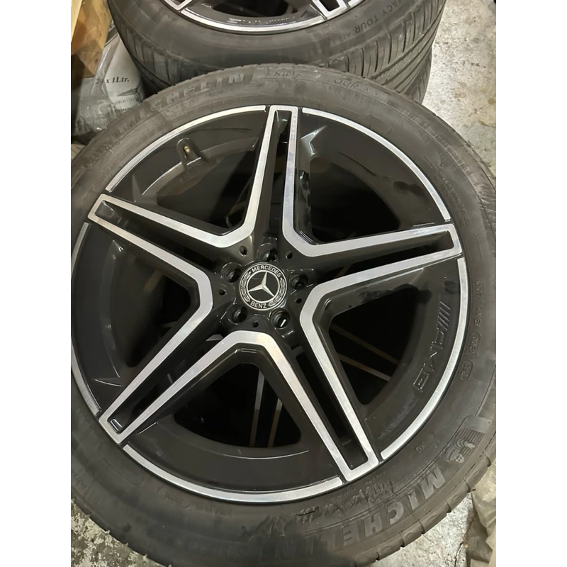 Benz GLS X167 原廠21吋 鋁圈+米其林輪胎 極新
