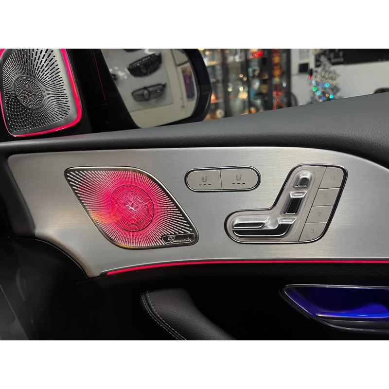 Benz 20年 GLE W167 柏林中音&發光喇叭蓋