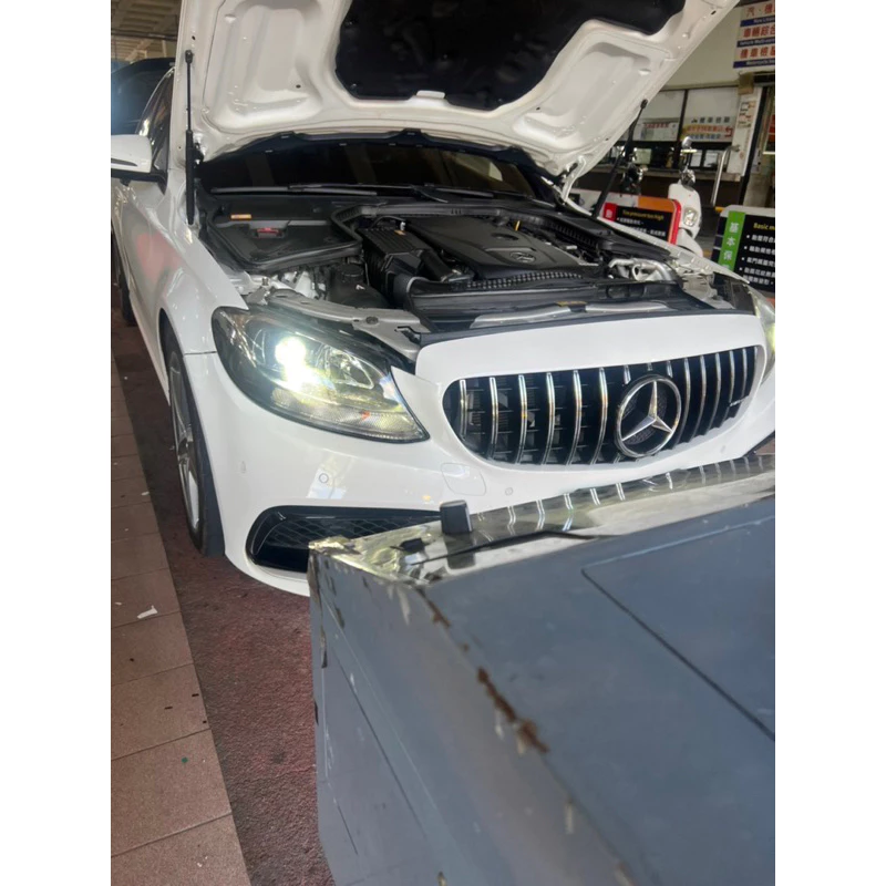 BENZ GLC CLA大燈 車燈 監理站 變更 行照 LED 光型 驗車 檢驗 合法 改裝 魚眼 