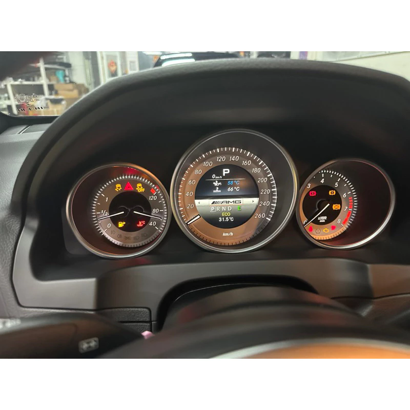 Benz W204 W207 W212 W117 W176 W205 W213 W22 -刷AMG儀表