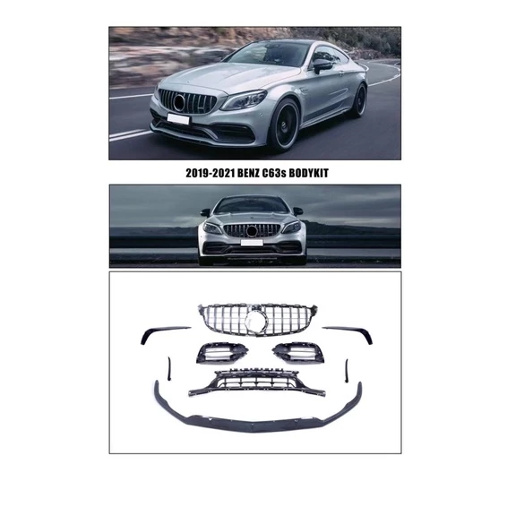 Benz W205 C63 老改新套件2015改2019