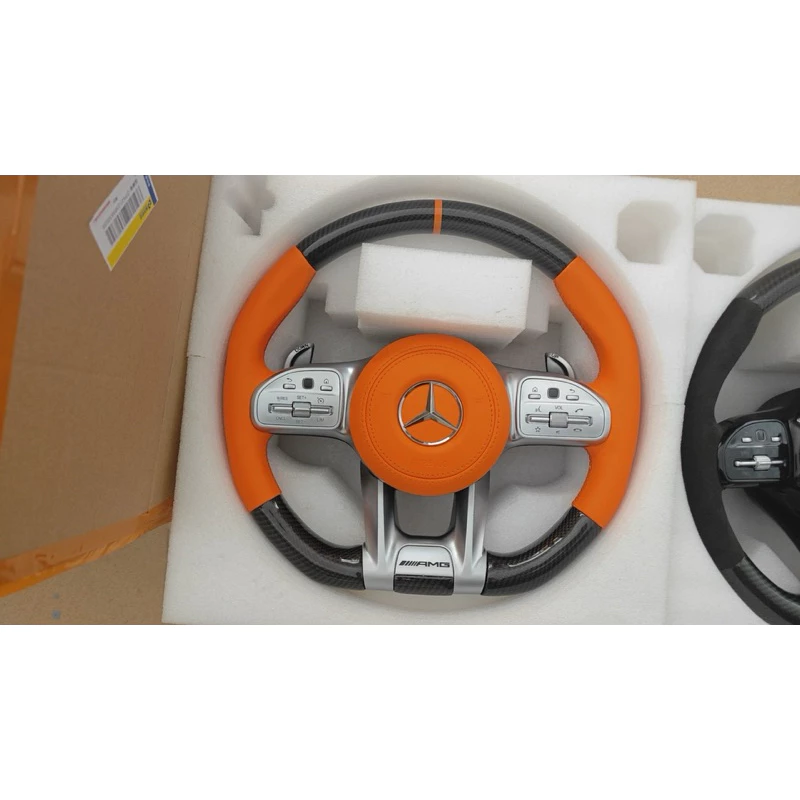 Benz AMG 809 碳纖維 客製化方向盤 (適用各款車均可安裝)