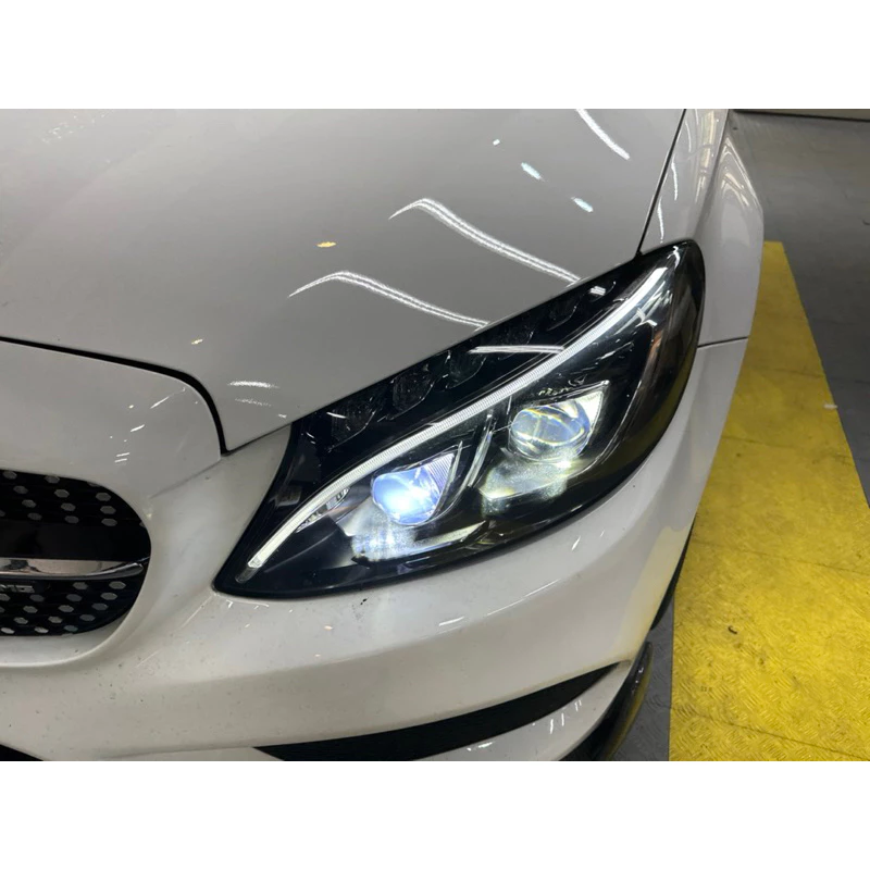 Benz 大燈 尾燈 升級 維修 跳線編成 故障排除 換模塊 雙魚眼 多光速 LED大燈 總成