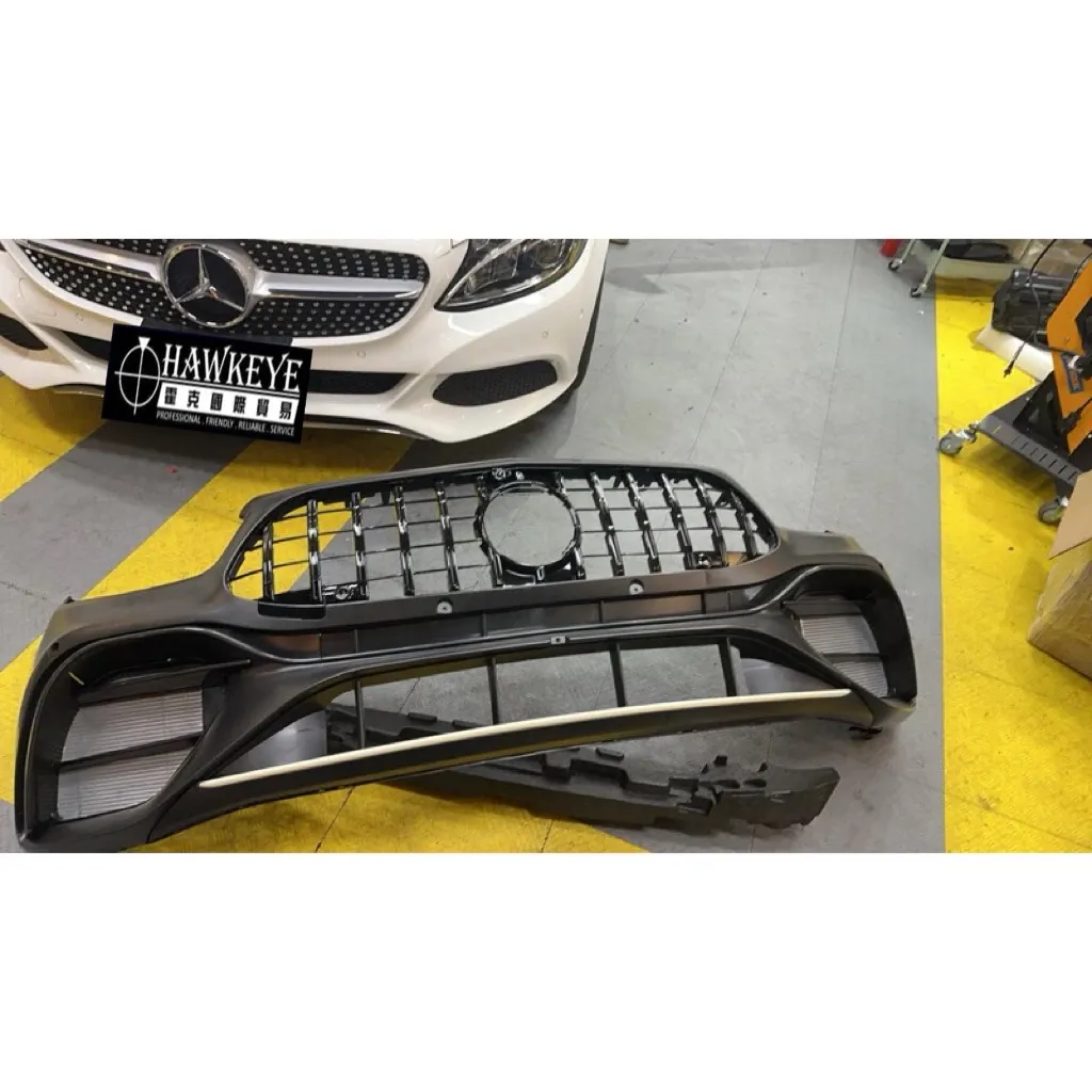 小改款 Benz W213 E-class升級E63款 全新前保總成(含水箱罩)