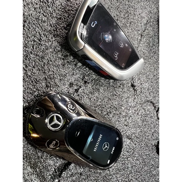 Benz/BMW/Porsche  一鍵啟動 高智能遠端發車液晶鑰匙(搭配Benz麥x赫液晶Key)