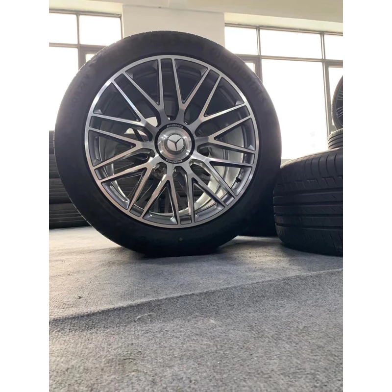 Benz  AMG GLS GLE款63版本，22吋含德國馬牌輪胎，23年39週，99新(精品僅此一套)