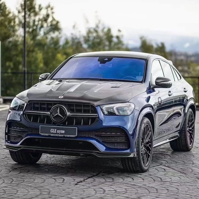 Benz 新款GLE W167coupe/GLE53改Larte Desgin新款碳纖維大包