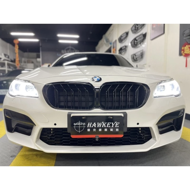 BMW F10 F11 改 21年 G30 M5 前保桿&前大包空力套件(含水箱罩)