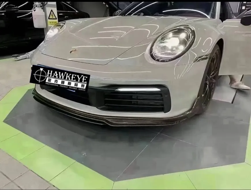 Porsche 保時捷 911/992碳纖維套件 FXX前下巴/泰赫亞特側裙/後下巴