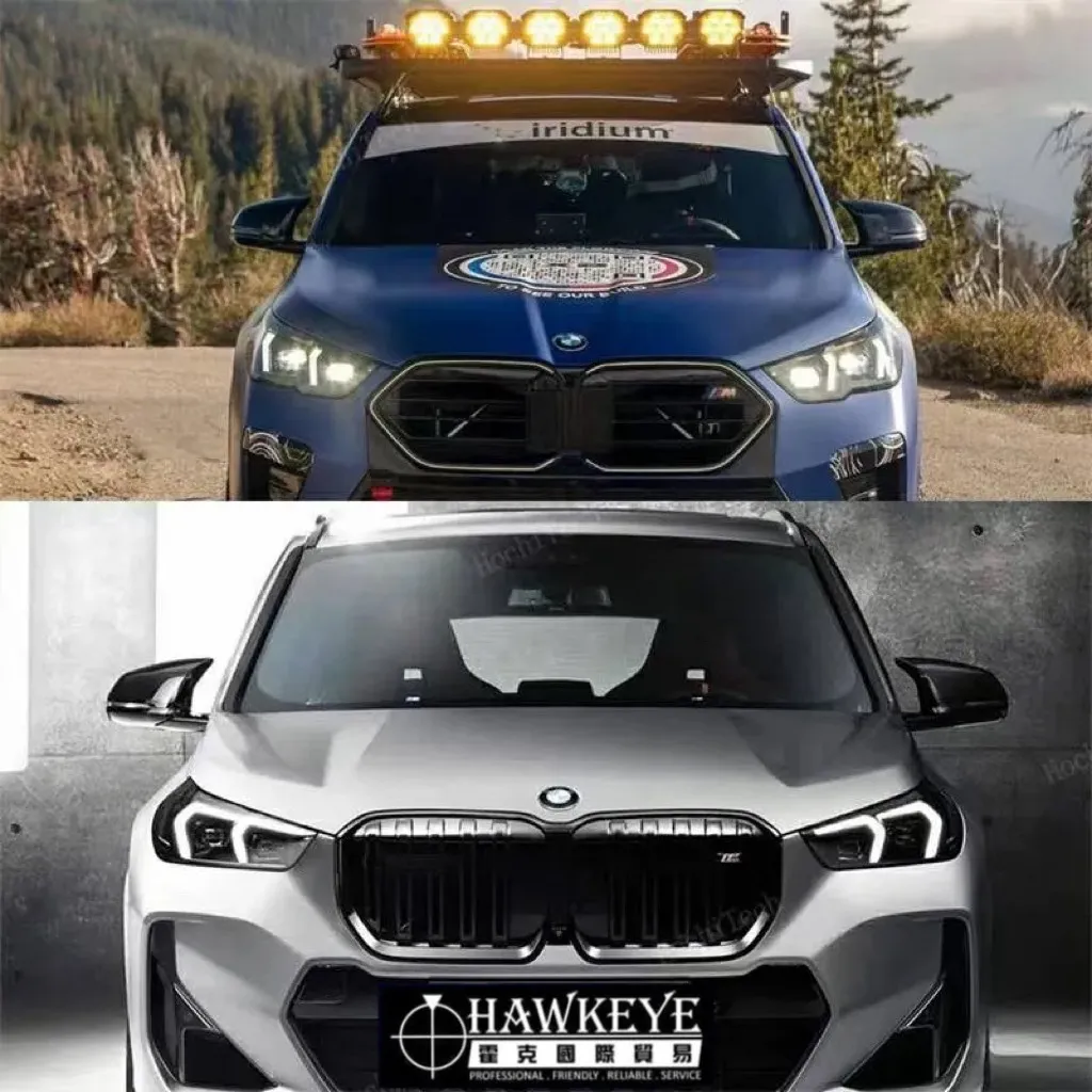 BMW 新款X1 U11/X2 U10/1系F70 碳纖維牛角後視鏡蓋
