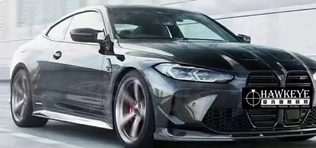 BMW 新款M3 G80 3D款碳纖維側裙 (可選乾/濕碳纖維)