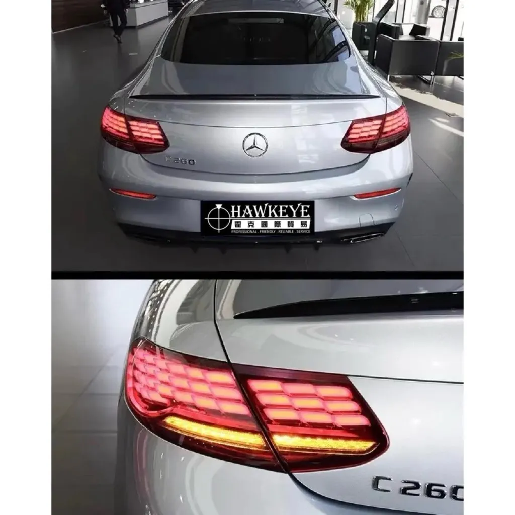 Benz C205 C coupe 新款歐規龍麟尾燈