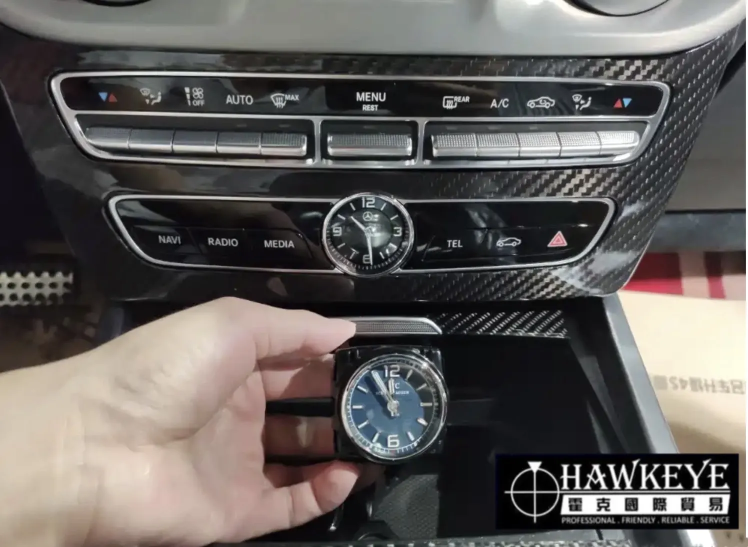 Benz 賓士 W463  G500升级原廠萬國錶+出風口