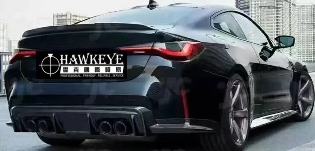 BMW 新款M3 G80 3D款碳纖維側裙 (可選乾/濕碳纖維)