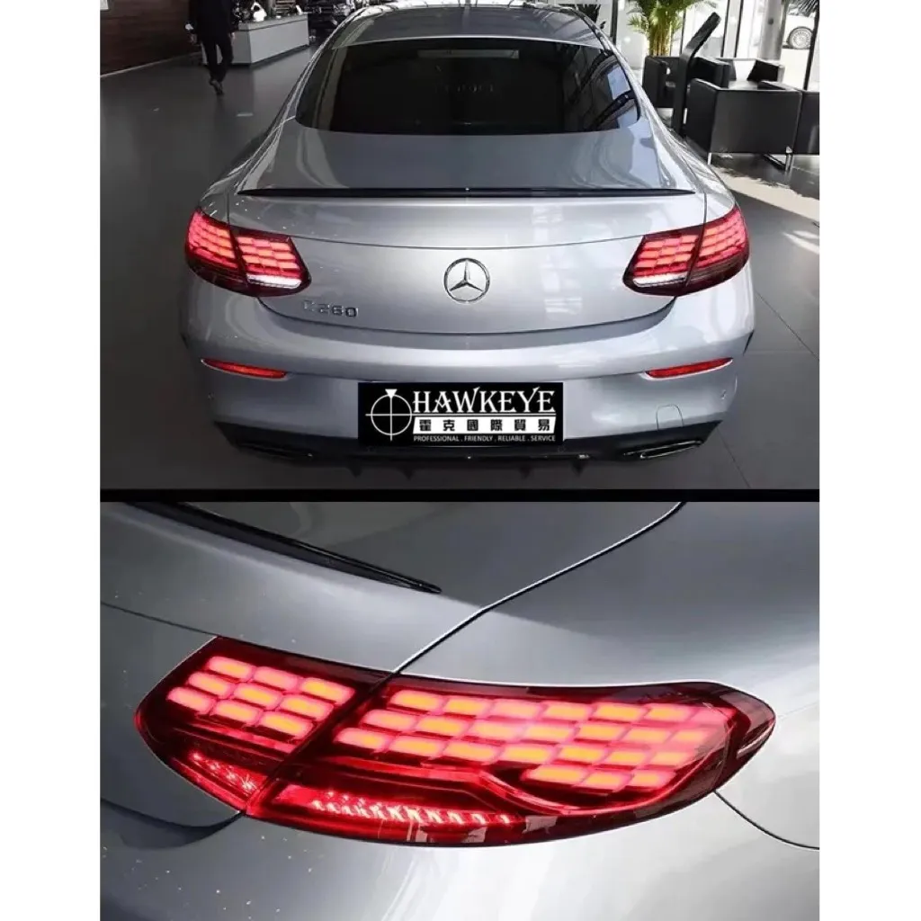 Benz C205 C coupe 新款歐規龍麟尾燈