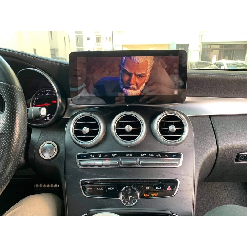 Benz 高通 安卓機 W205 W253 W177 C E GLC A，八核心 (10.25 、12.5吋) 