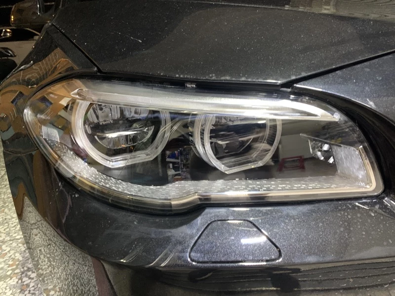 BMW 新款 F10 F11 低階改高階版本 全LED光圈大燈