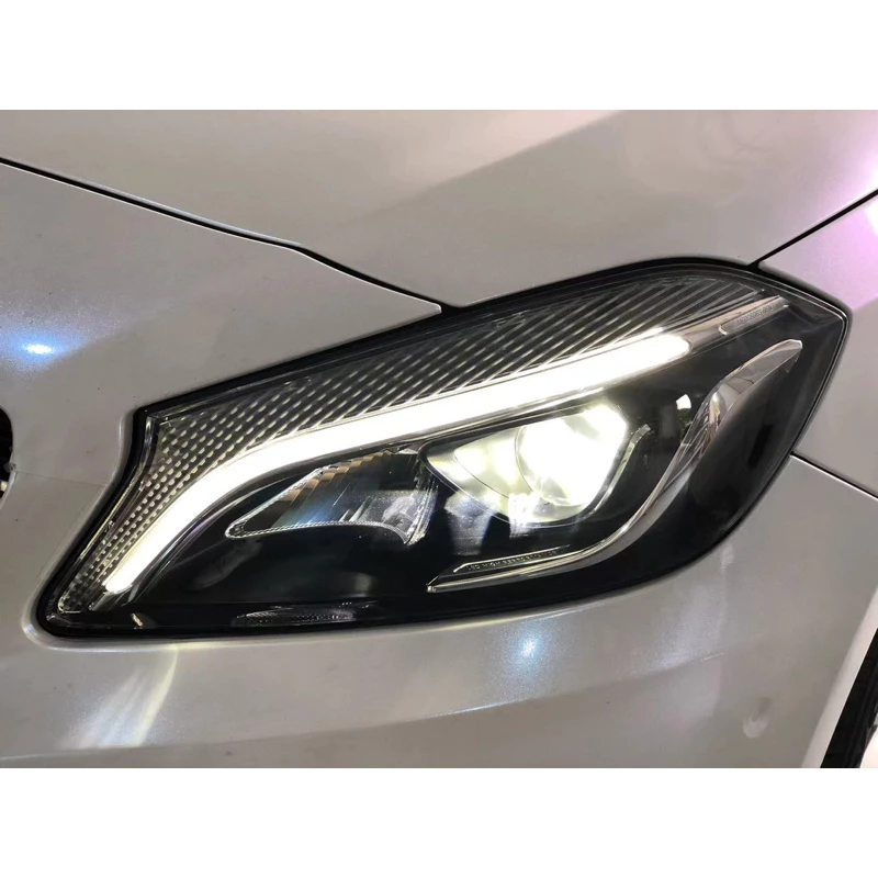 Benz A class W176 原廠LED大燈 低階升級高階
