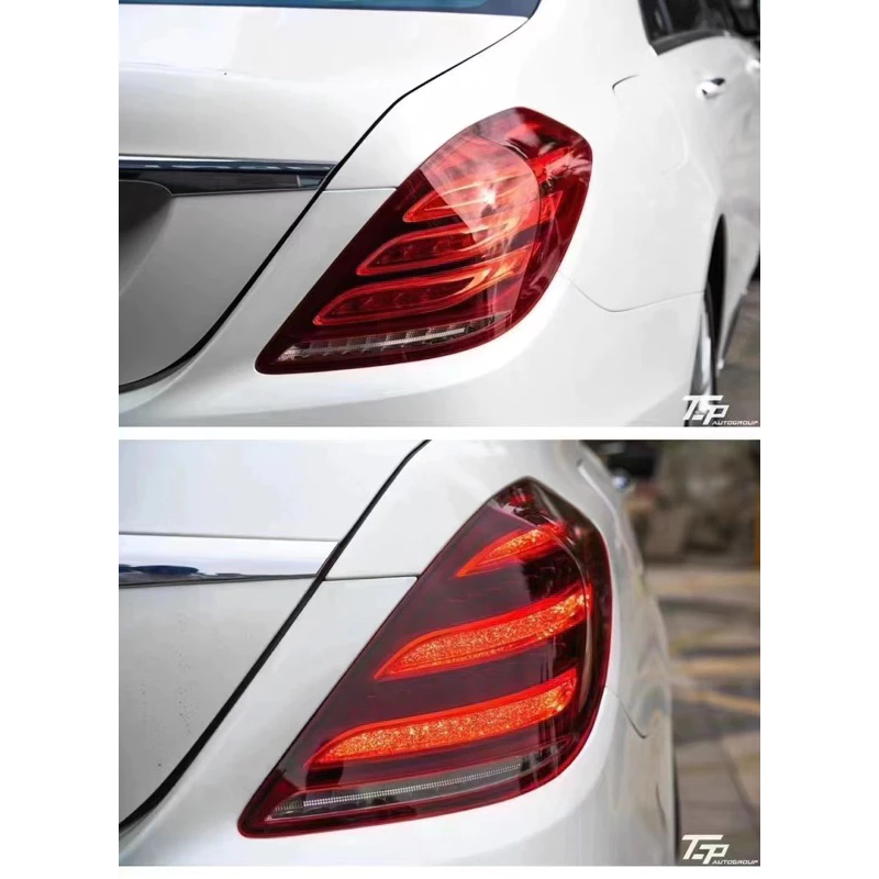 BENZ  W222 S級前期改後期大包圍 大燈 尾燈 全套件 素材 升級小改款S63/S65大包圍