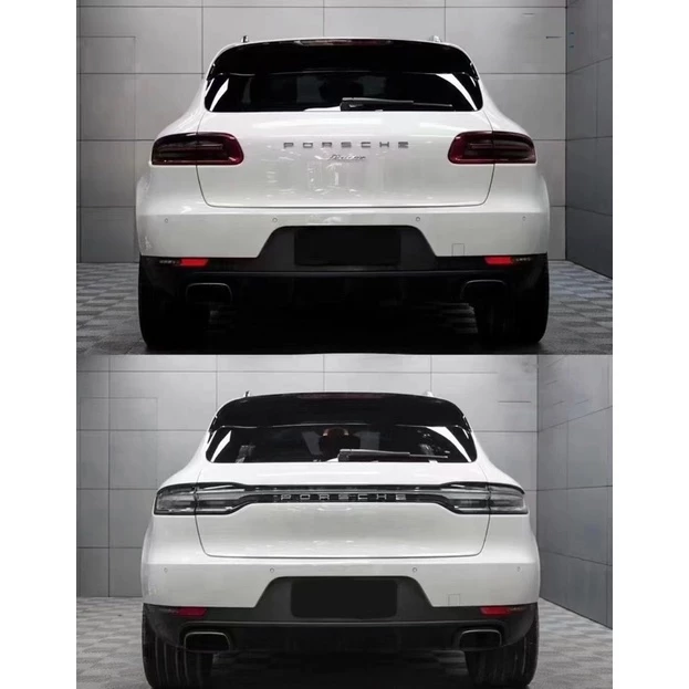 Porsche Macan 老款改新款 貫穿式尾燈+新款後車廂