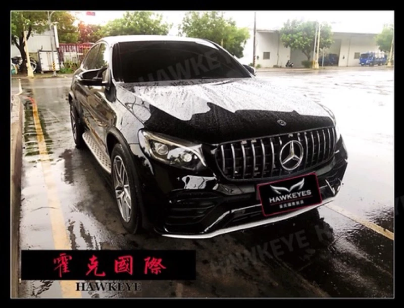 Benz W253 GLC 滿天星鑽/GT水箱護罩  GLC COUPE X