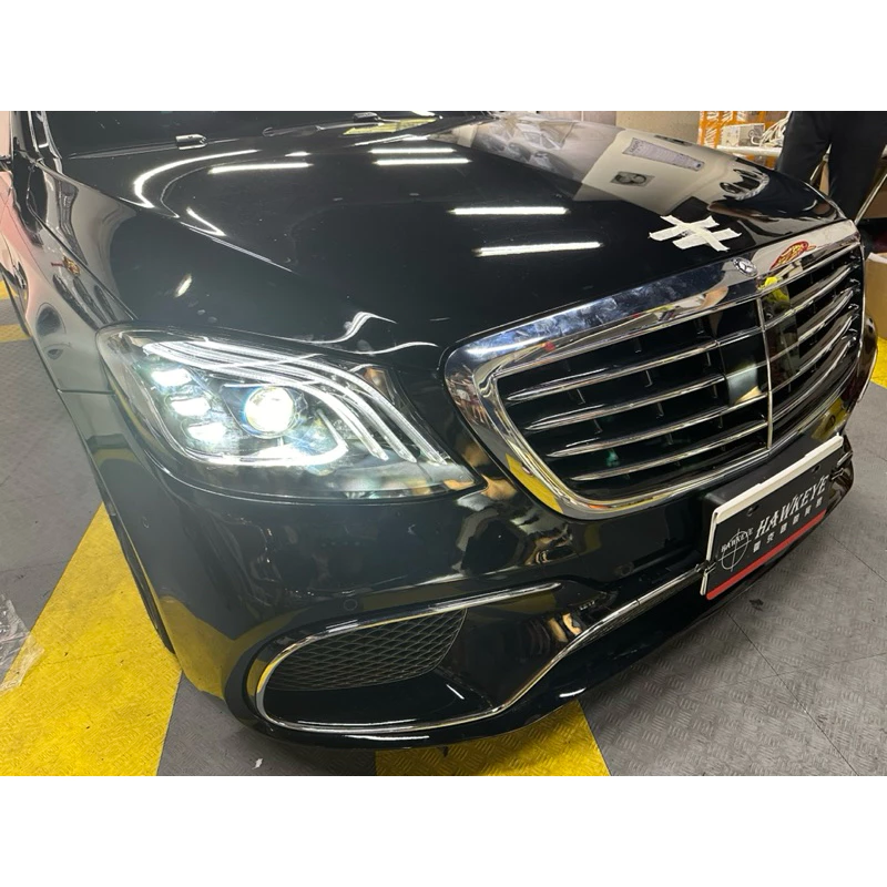 Benz W222 S-class 邁巴赫 三條桿 大燈
