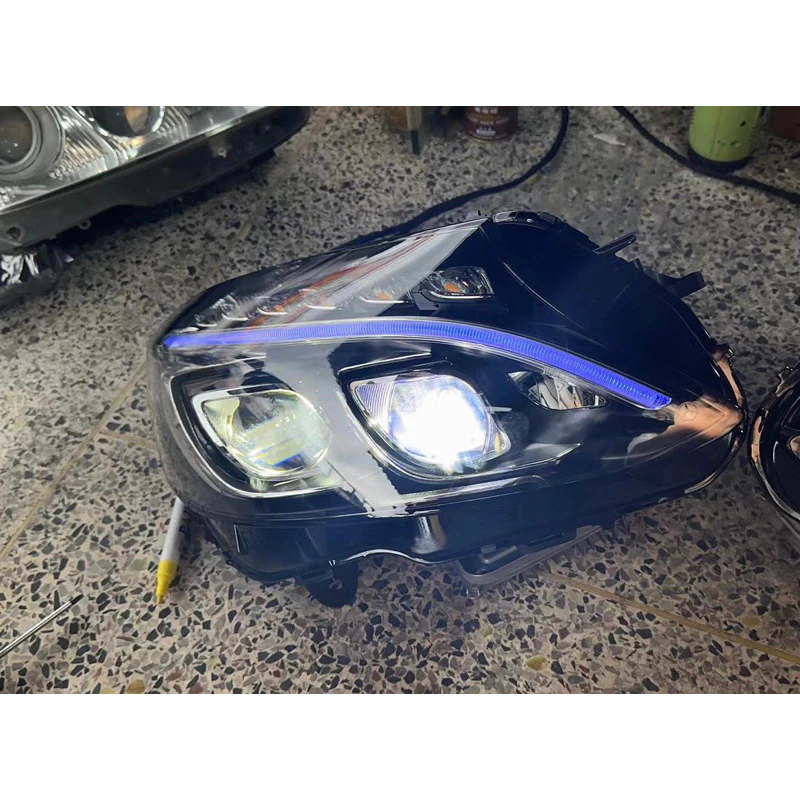 Benz 賓士W205 C180 C250 C300 C43 C63 原廠 歐規雙魚眼大燈