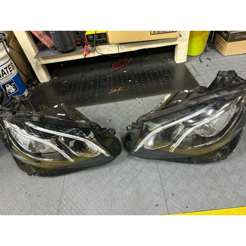 Benz W213 E class 原廠歐規LED大燈 ～出清!