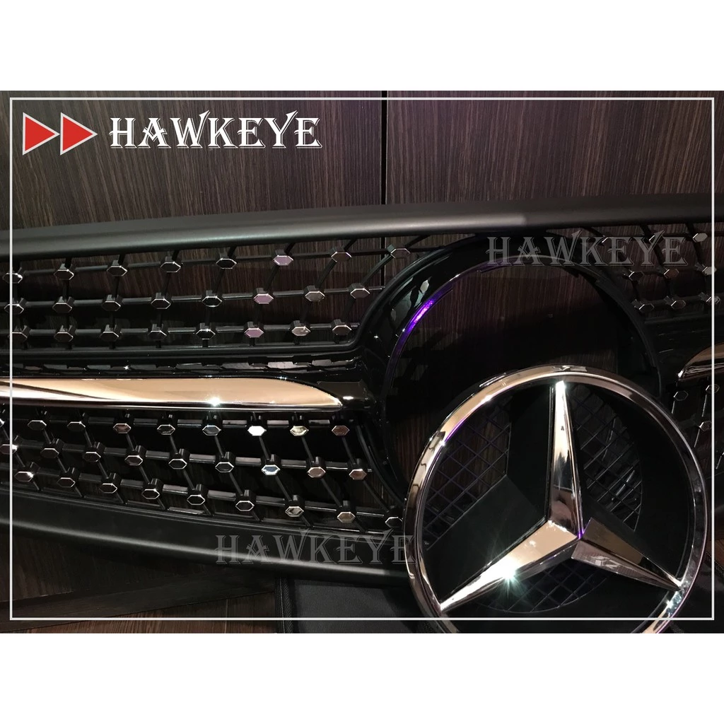 Benz W204 滿天星 水箱罩