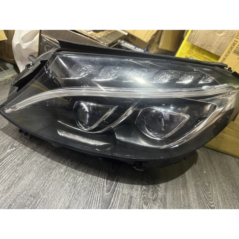 原廠 Benz  C-class W205大燈 雙魚眼 LED智慧頭燈