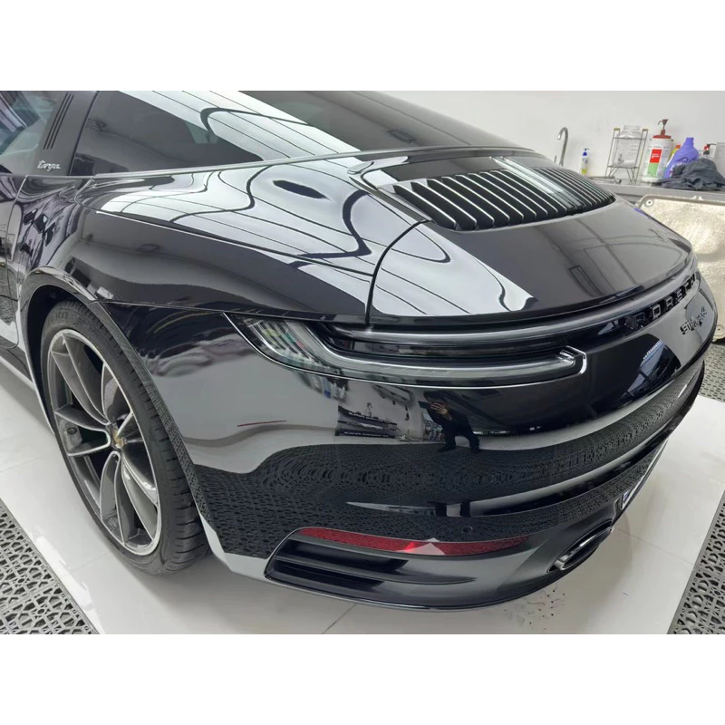 Porsche 992 Targa 原廠薰黑頭燈+尾燈