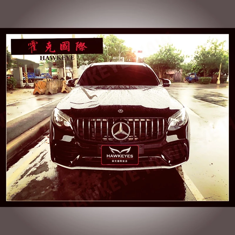 Benz W253 GLC 滿天星鑽/GT水箱護罩  GLC COUPE X