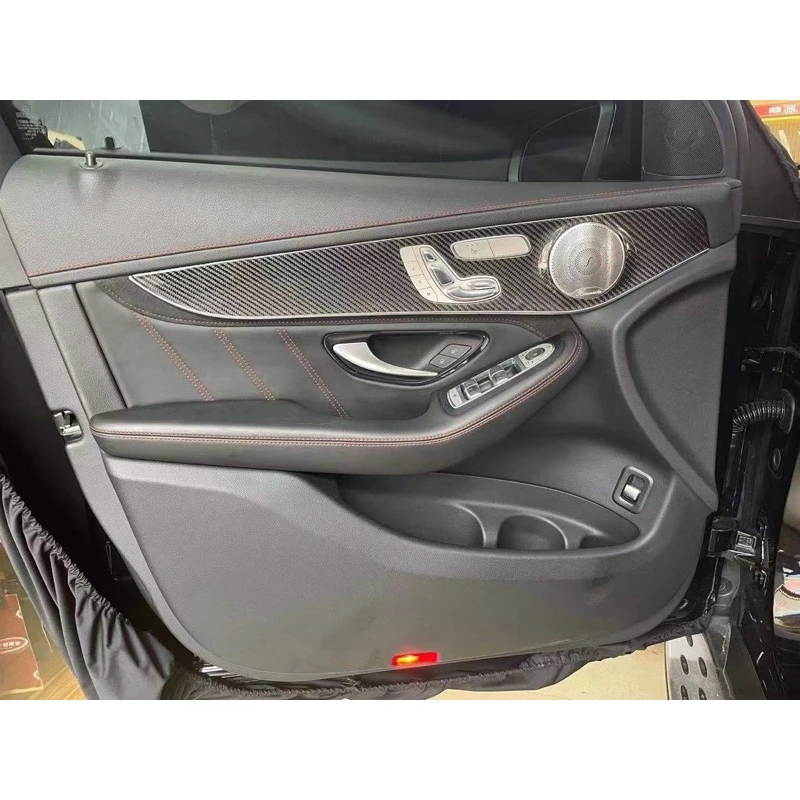 Benz W205/GLC/W253 正碳纖維內飾板( 8件套)
