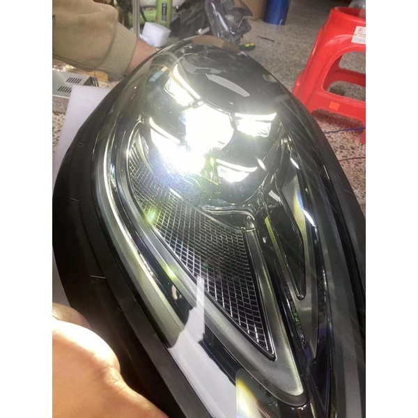 Porsche Macan 老款改小改款樣式 LED 大燈總成(副廠)