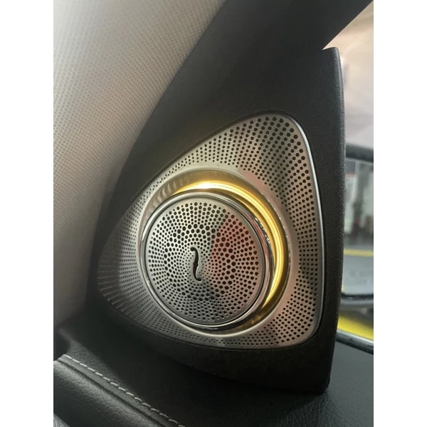 Benz 賓士 64色 A柱 旋轉高音 X253/C300/GLC300 氣氛燈