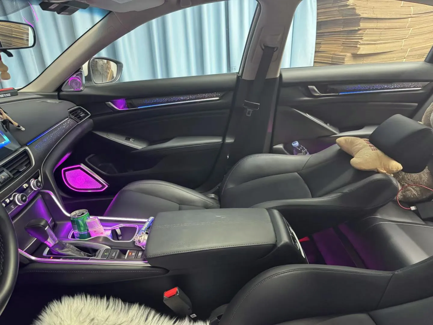 Honda 本田 10代10.5代Accord/Inspire木紋質感搭配星空飾板氛圍燈