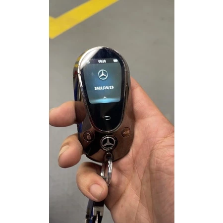 Benz/BMW/Porsche  一鍵啟動 高智能遠端發車液晶鑰匙(搭配Benz麥x赫液晶Key)
