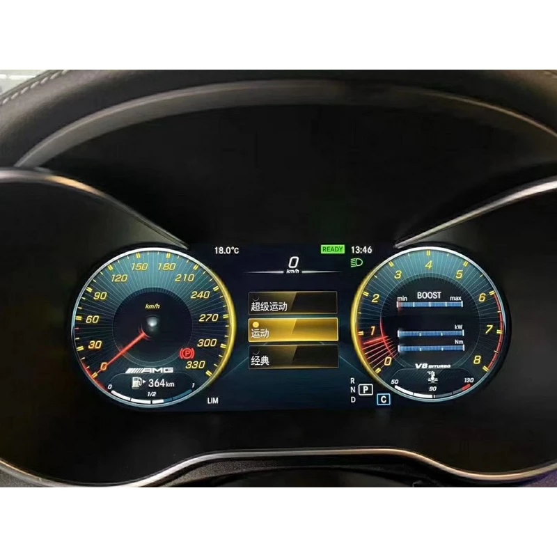  Benz 20年車款 刷AMG儀錶