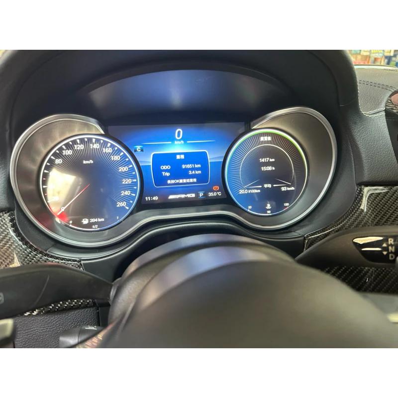 Benz GLE W166 C166 C292 老款升級全液晶儀錶